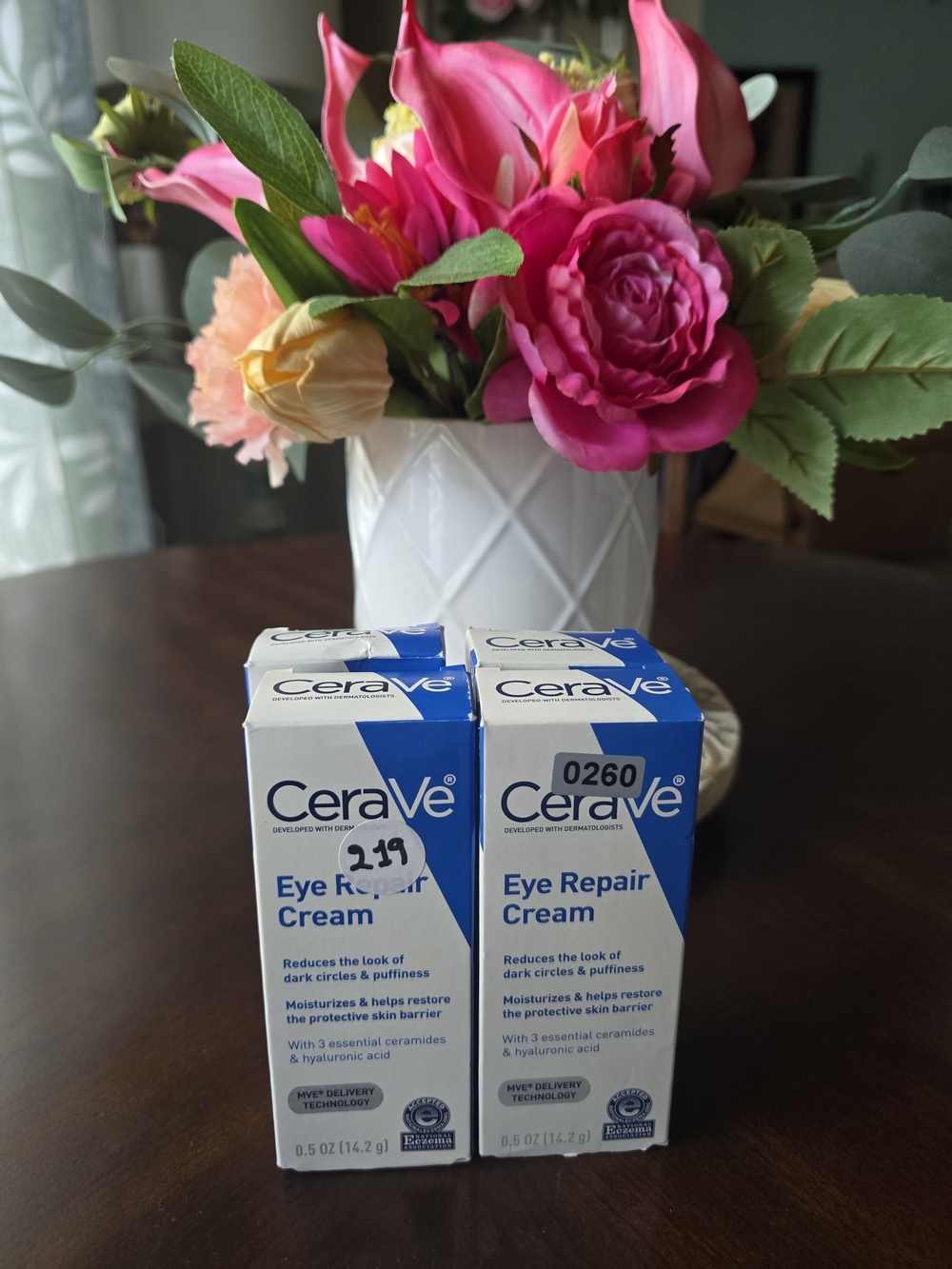 CeraVe Eye Repair Cream — White & Blue Packaging